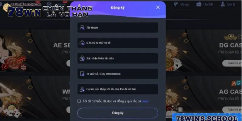 Hướng dẫn đăng ký tài khoản tại nhà cái Hướng dẫn đăng ký tài khoản tại nhà cái