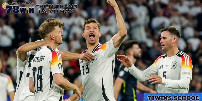 Đức đã chính thức tiến vào vòng đấu tiếp theo với vị thế nhất bảng A
