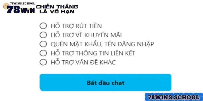 Kênh live chat trực tuyến