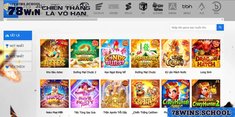 Slot game mang đến nhiều sản phẩm hot, tỷ lệ thắng và tiền thưởng cao Slot game mang đến nhiều sản phẩm hot, tỷ lệ thắng và tiền thưởng cao