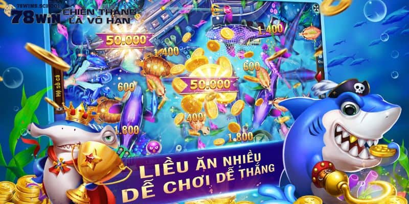 Thông tin cơ bản về tựa game bắn cá 2D